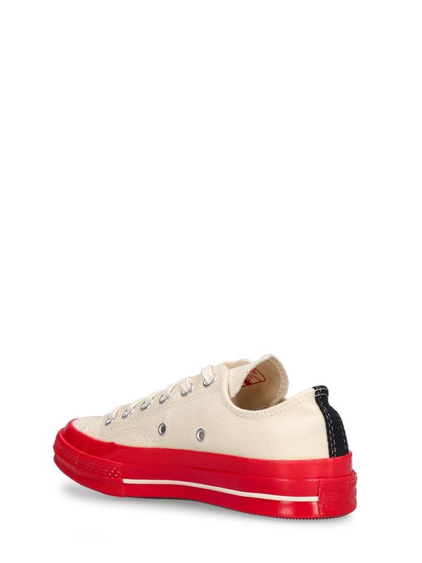 CONVERSE X COMME DES GARCONS UNISEX RED WHITE