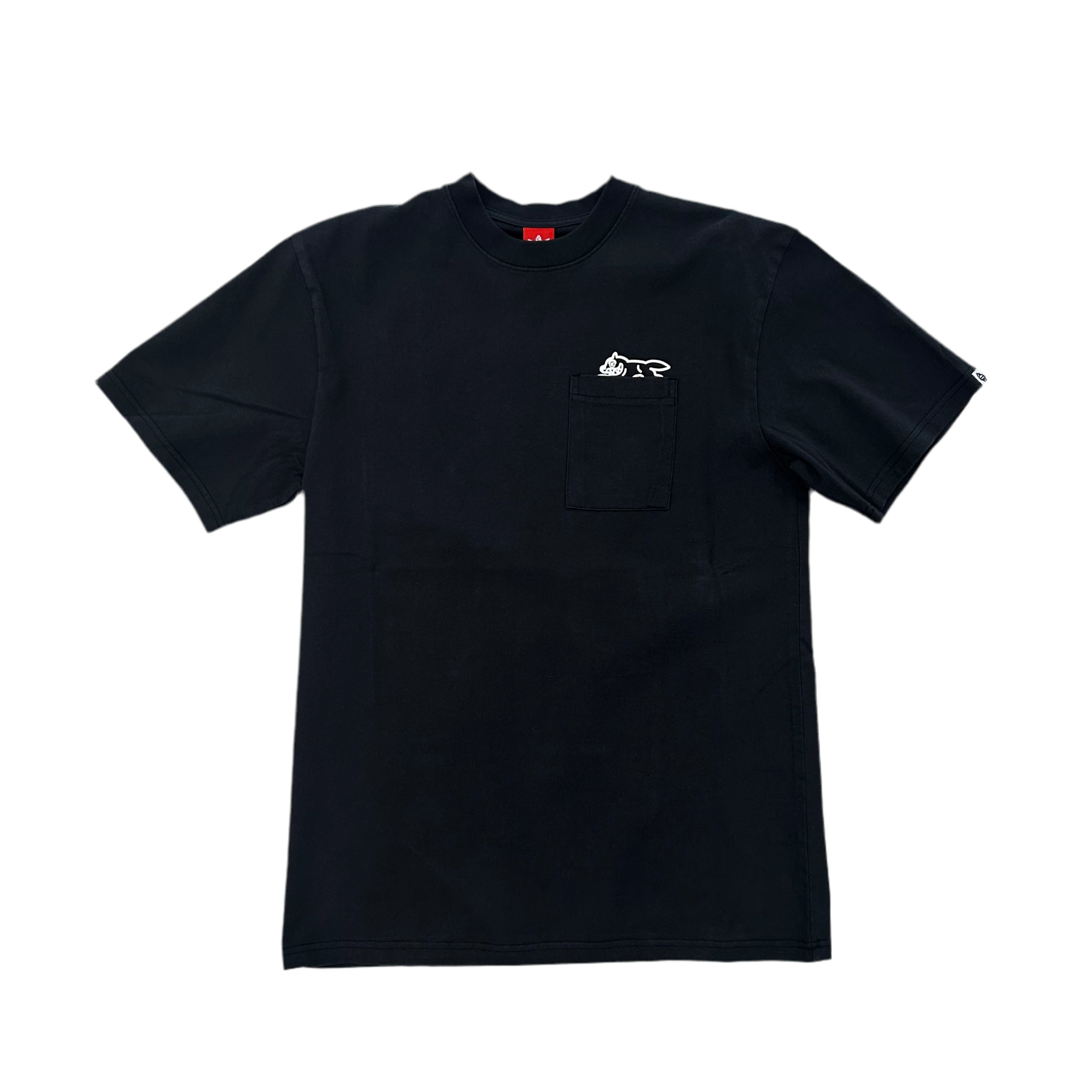 ICE CREAM| HALF DIP SS KNIT (OVERSIZE FIT) BLACK
