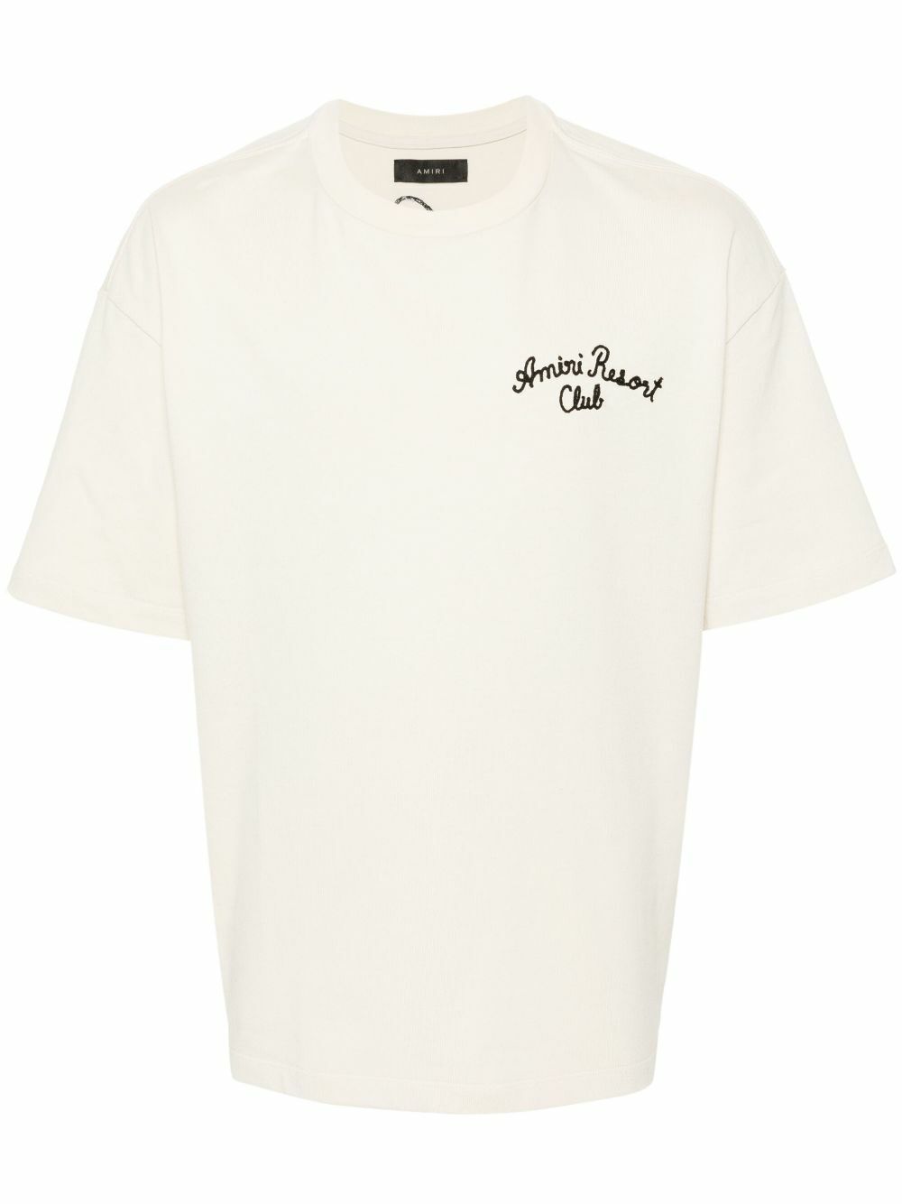 AMIRI White Resort Club Embroidered T-Shirt