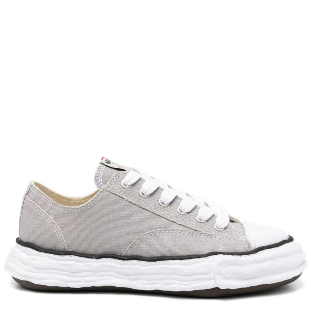 Maison MIHARA YASUHIRO | "PETERSON" OG Sole Canvas Low-top Sneaker GREY