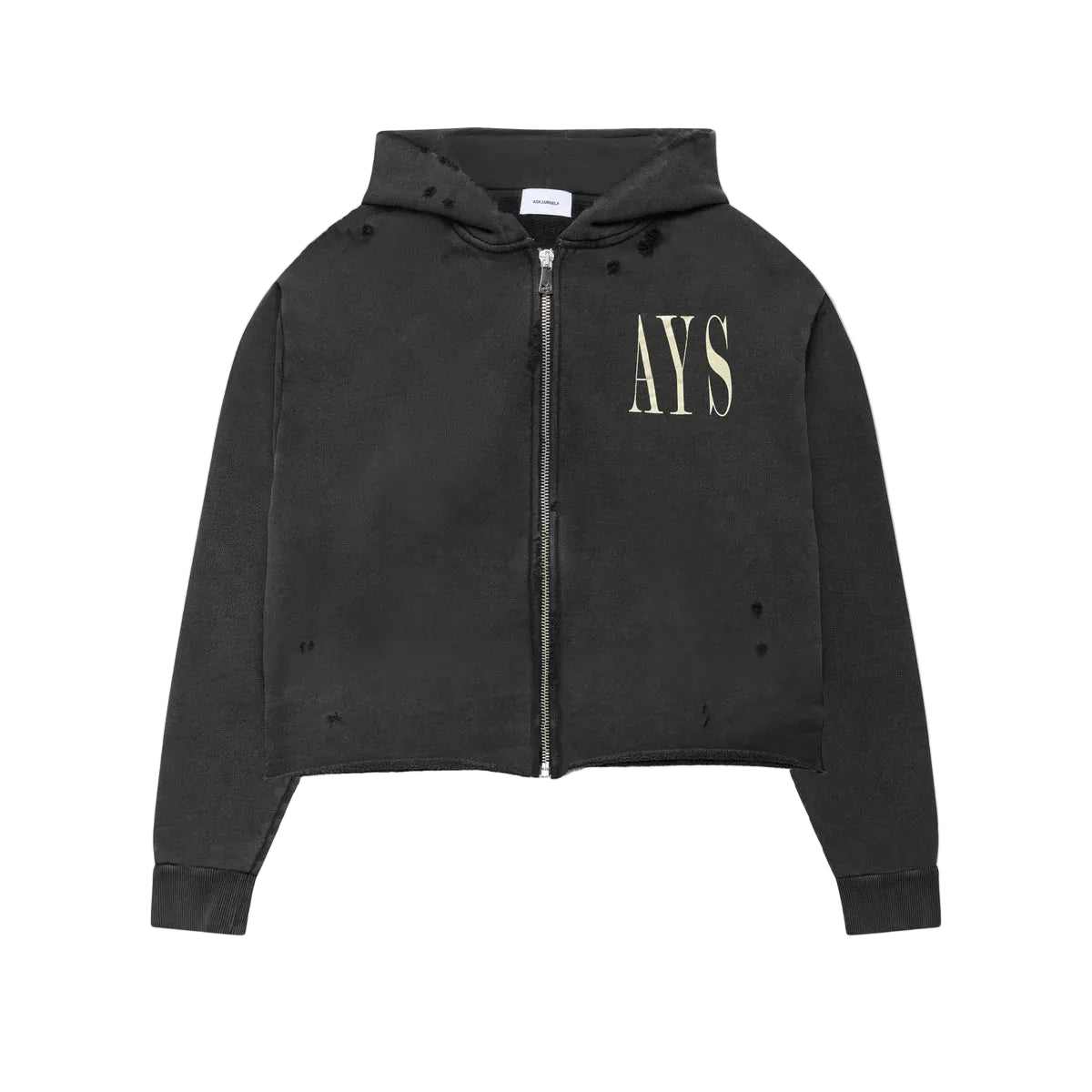 ASKYURSELF RAW CALI BANNED ZIP HOODIE
