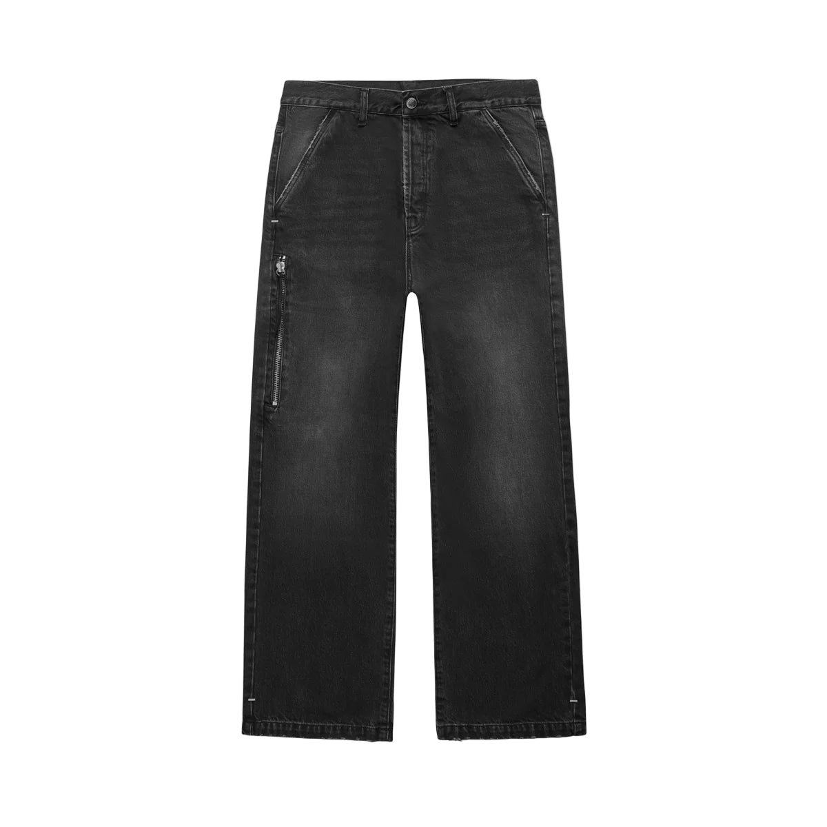 ASKYURSELF CROSS POCKET PHRASE JEANS