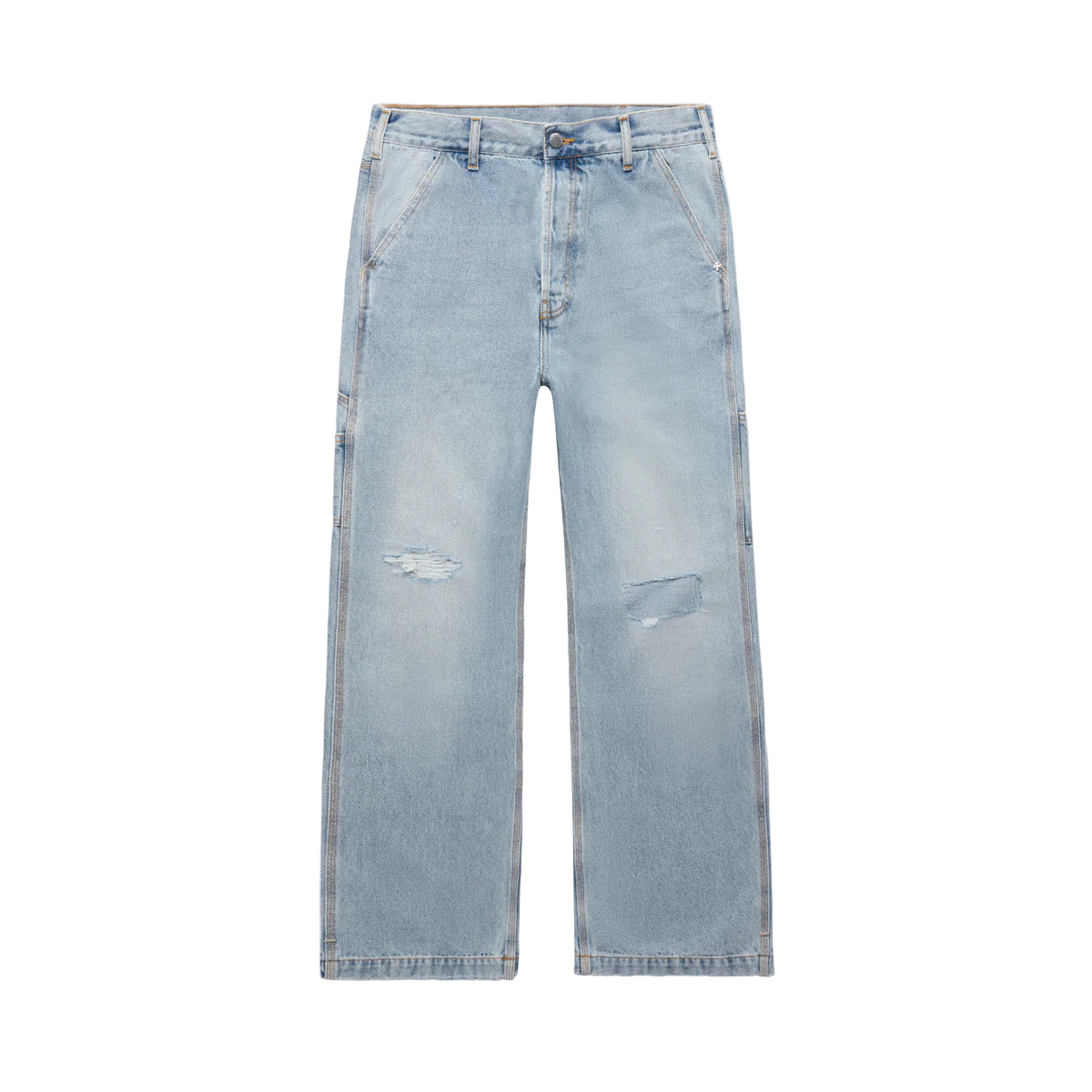 ASKYURSELF PHRASE BAGGY JEANS BLUE