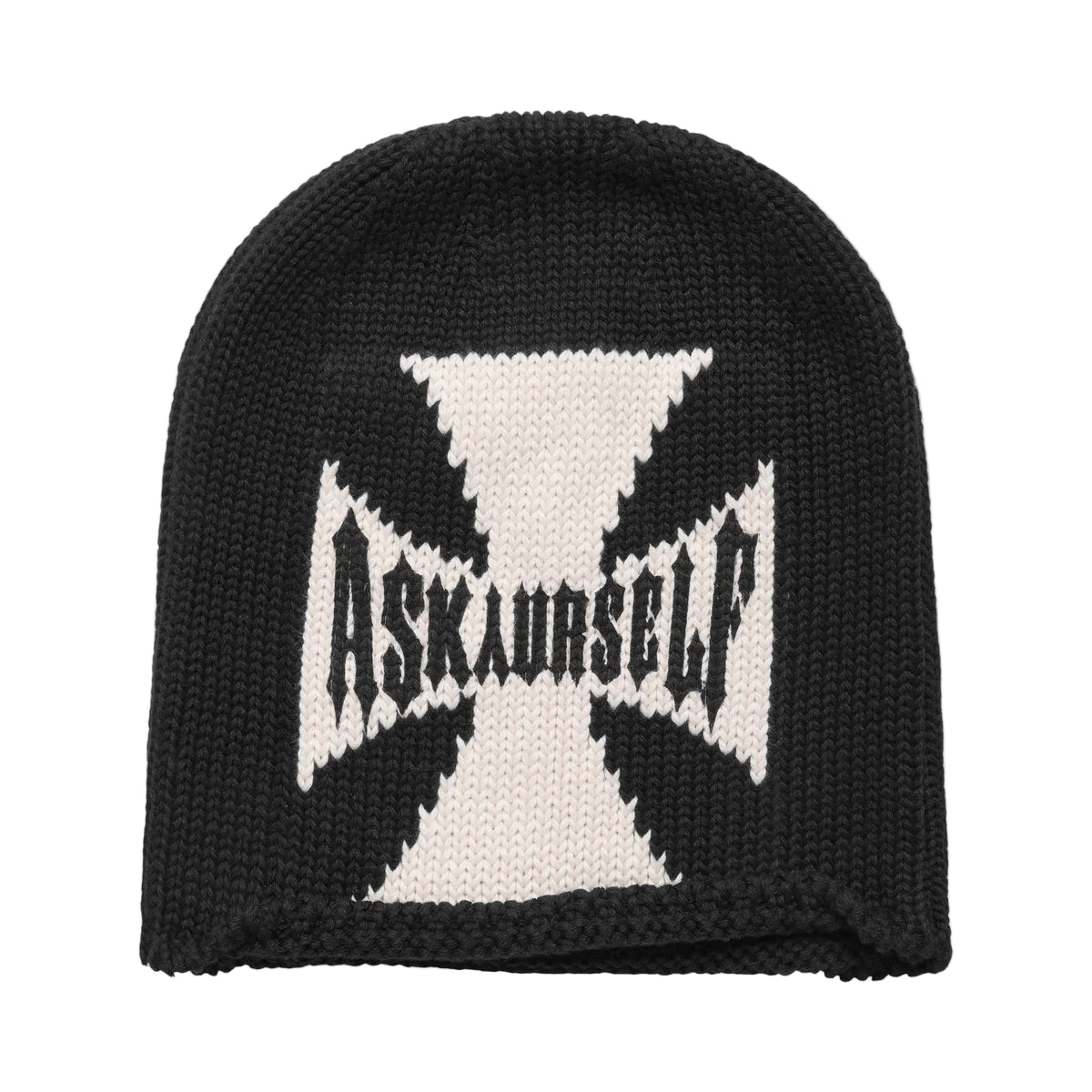 ASKYURSELF RIDER CROSS BEANIE