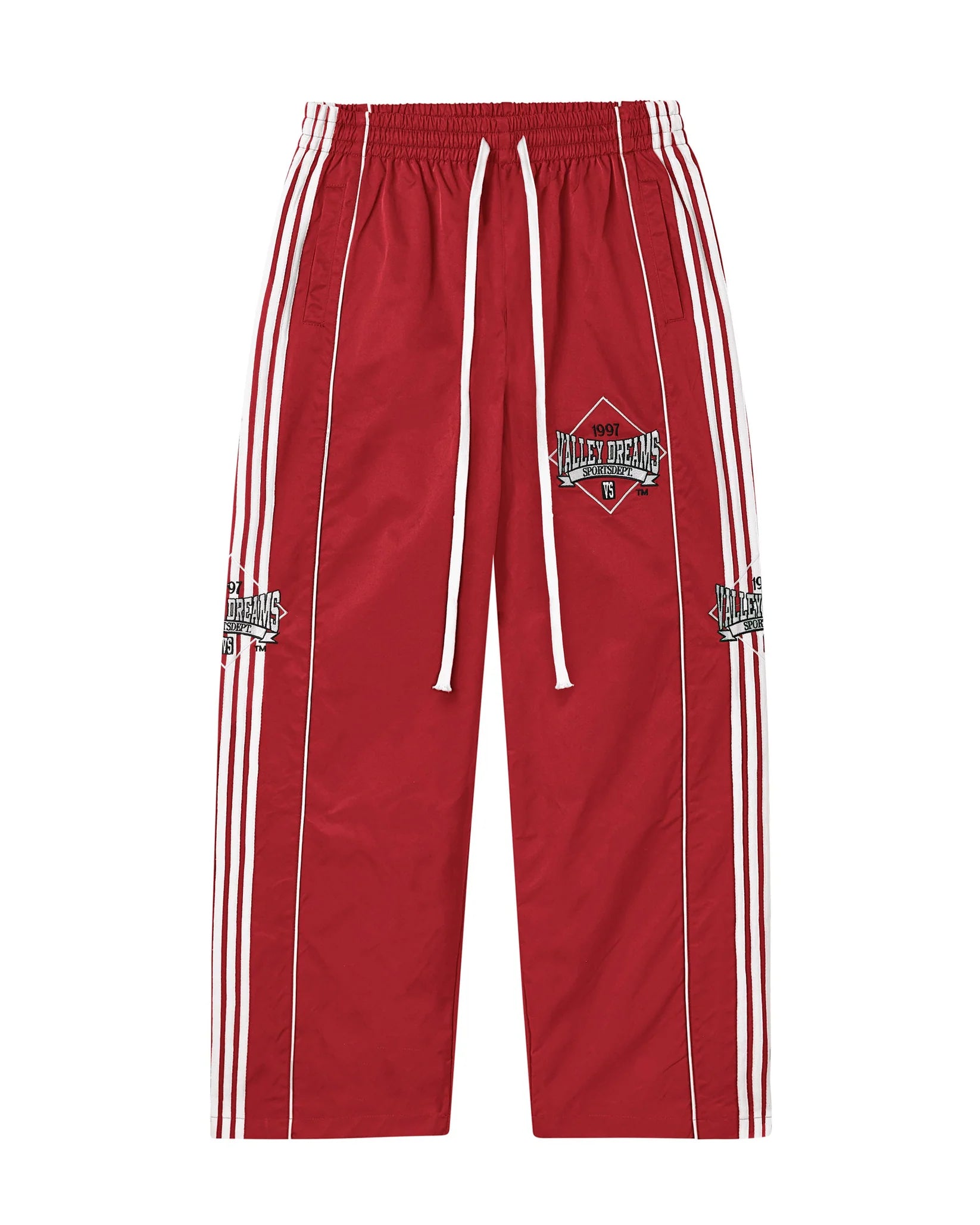 VALE FOREVER | RED STRIPE TRACK PANTS