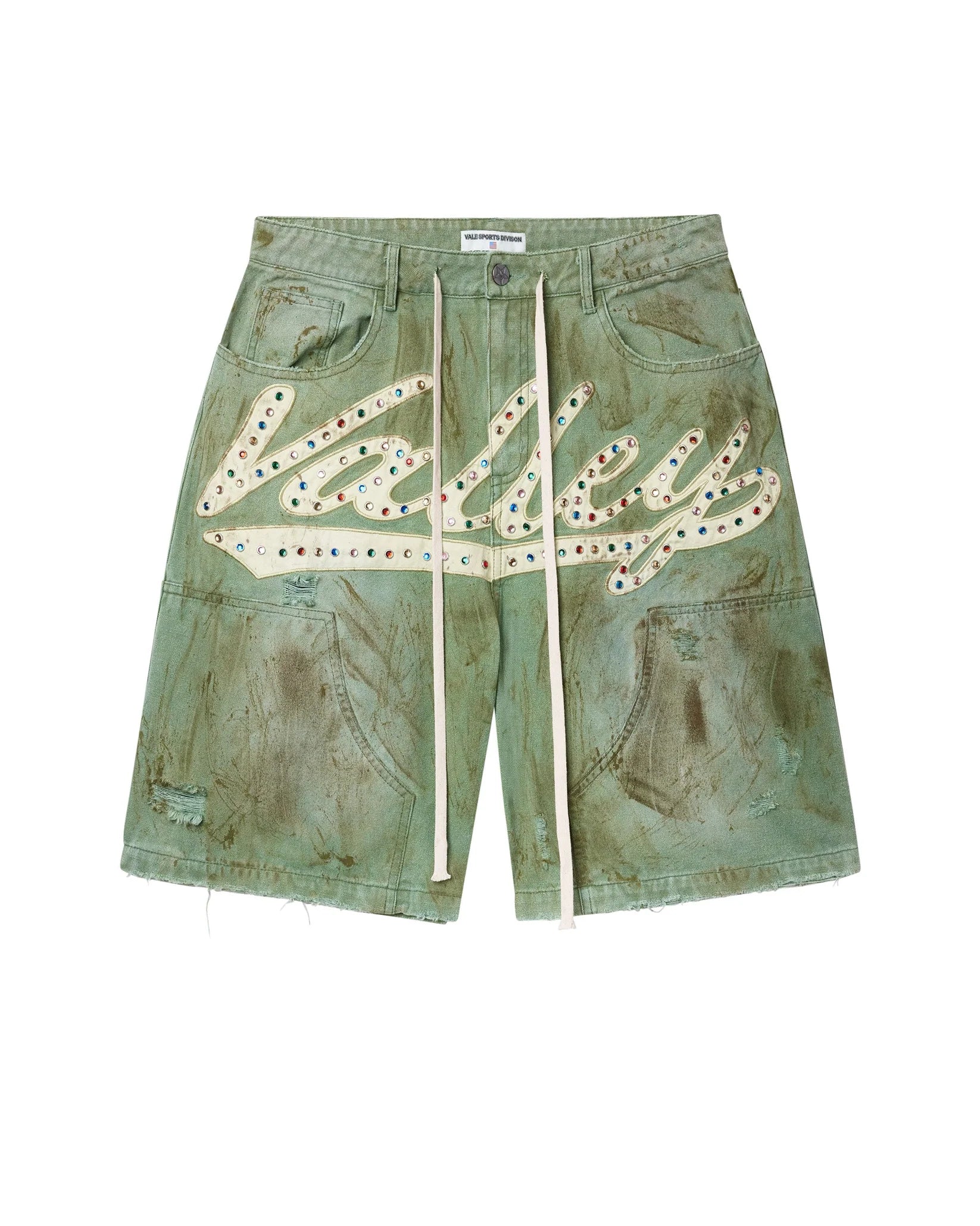 Vale Forever GREEN SKITTLE JORTS