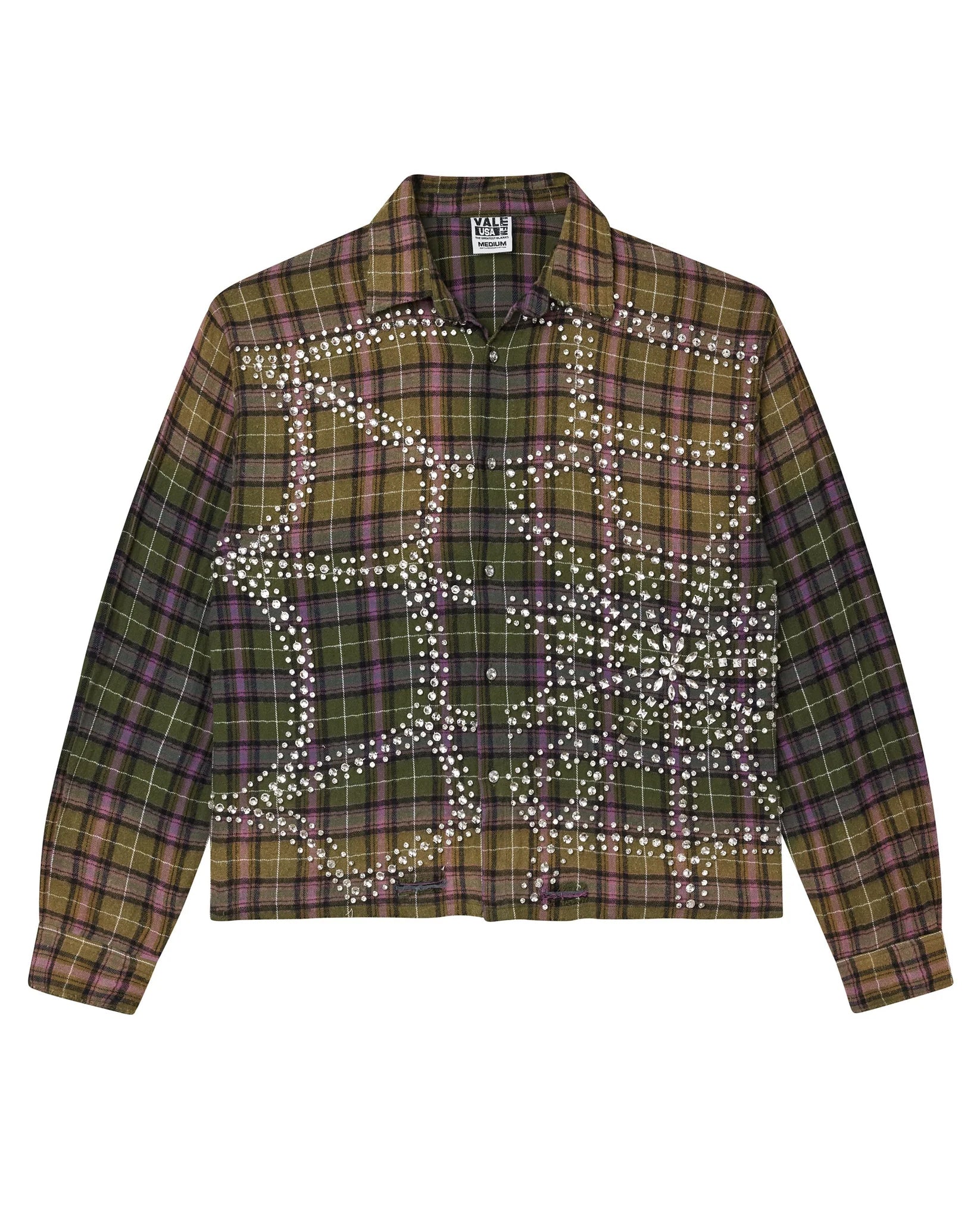 Vale Forever GREEN FEVER FLANNEL