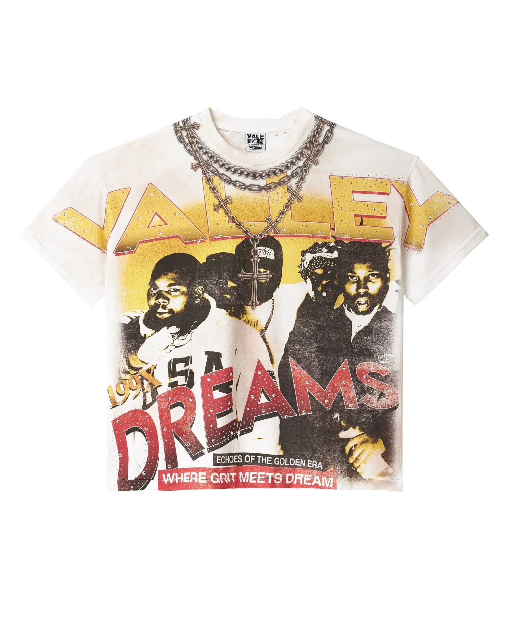 Vale Forever CHAMBERS BLING TEE WHITE