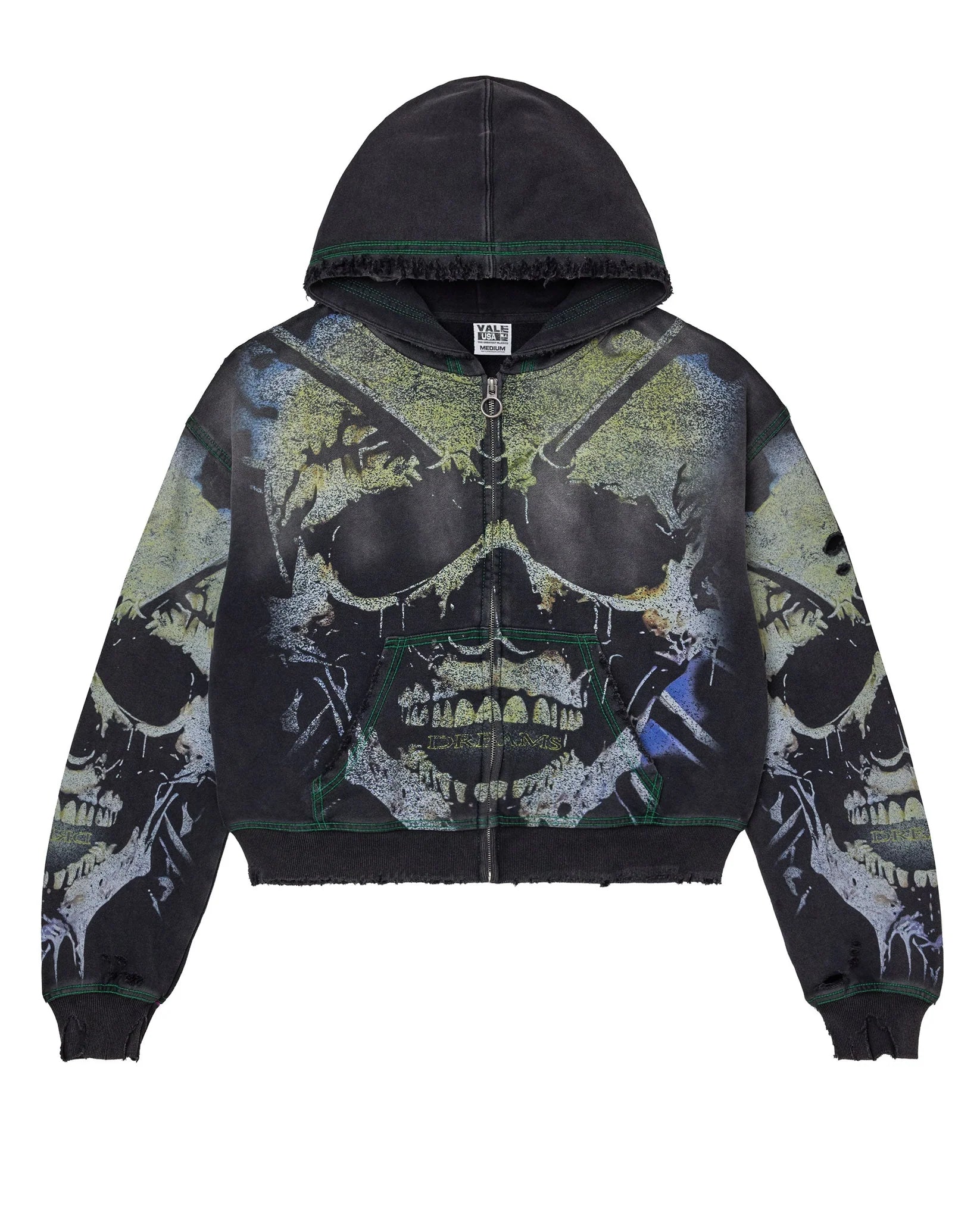 VALE FOREVER GRAVEDIGGER ZIP UP