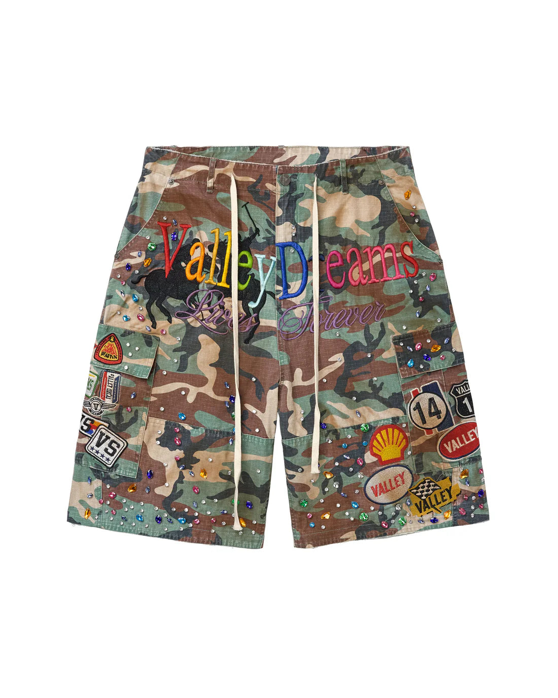 Vale Forever  DIY CAMO JORTS