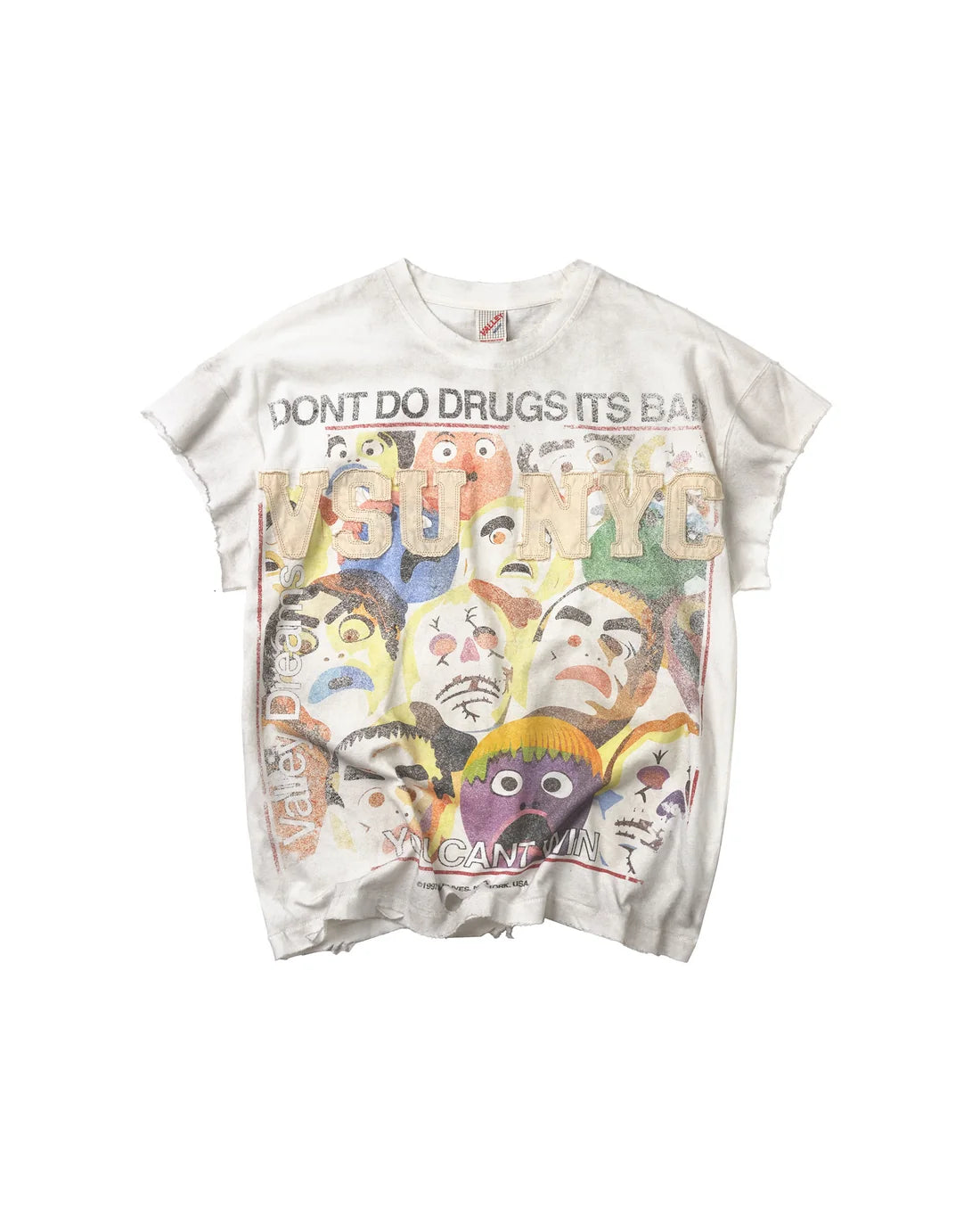 Vale Forever  NO DRUGS TANK WHITE