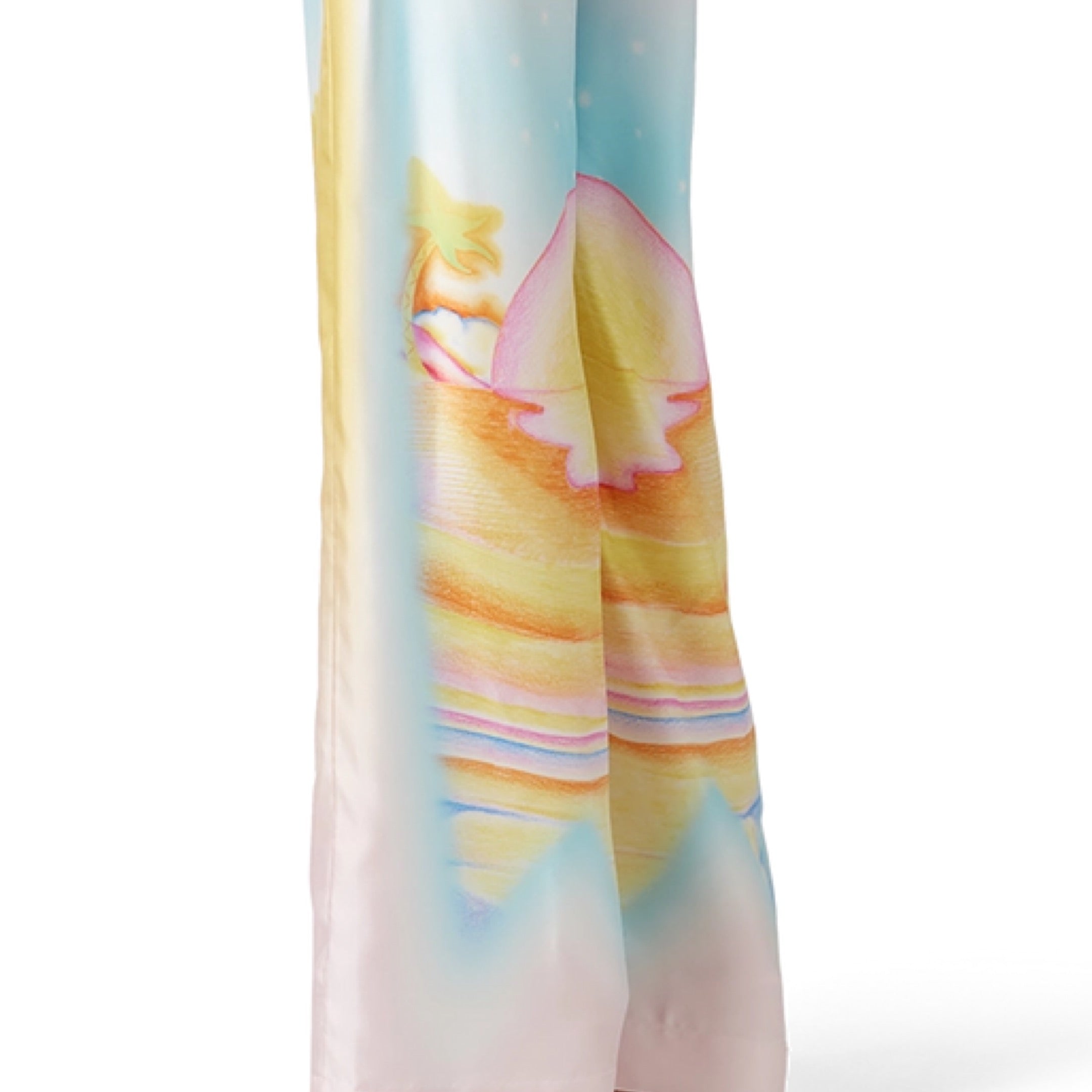 CASABLANCA PSYCHEDELIC NIRVANA SILK TROUSERS