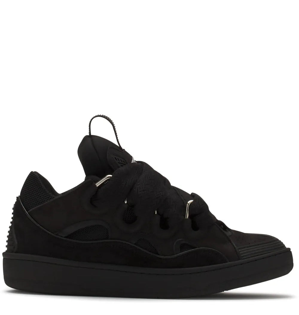 LANVIN CURB SNEAKERS BLACKv