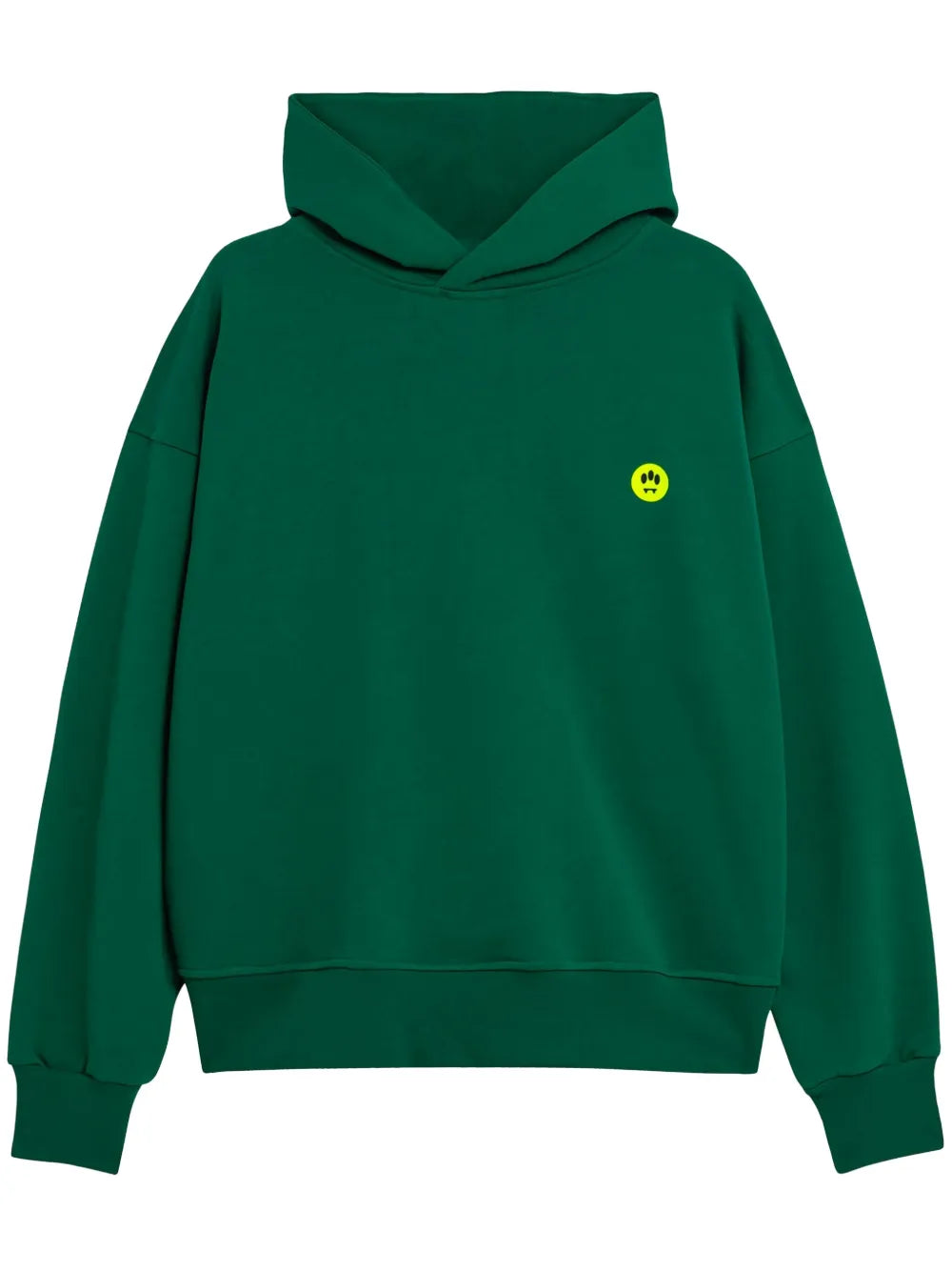 BARROW| BEAR MOTIF HOODIE GREEN
