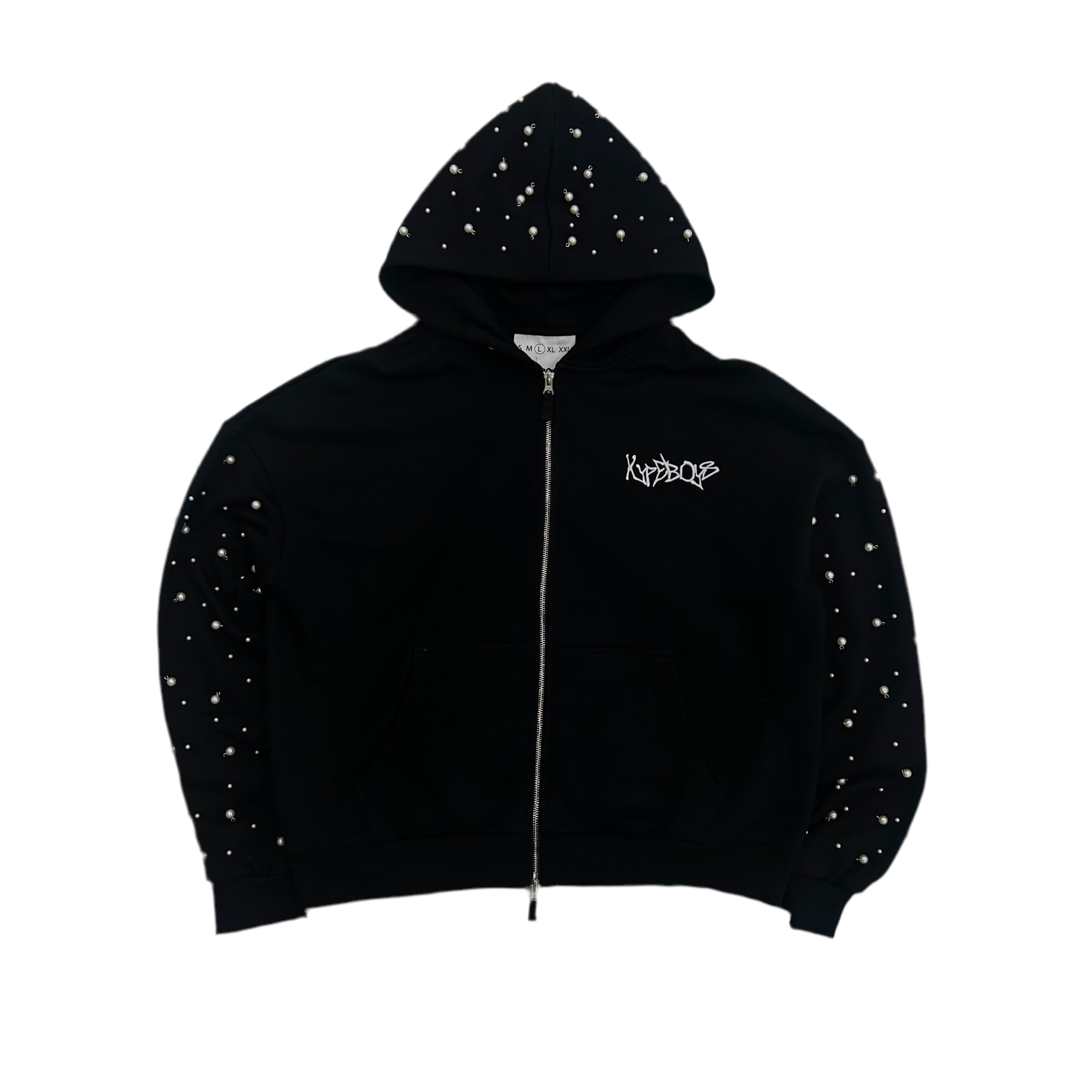 HYPEBOYS DARK TIMES PEARL HOODIE