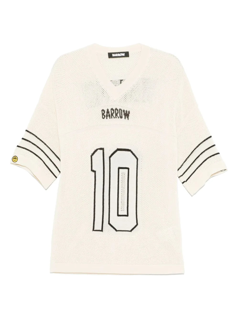 BARROW| KNITTED T-SHIRT CREAM