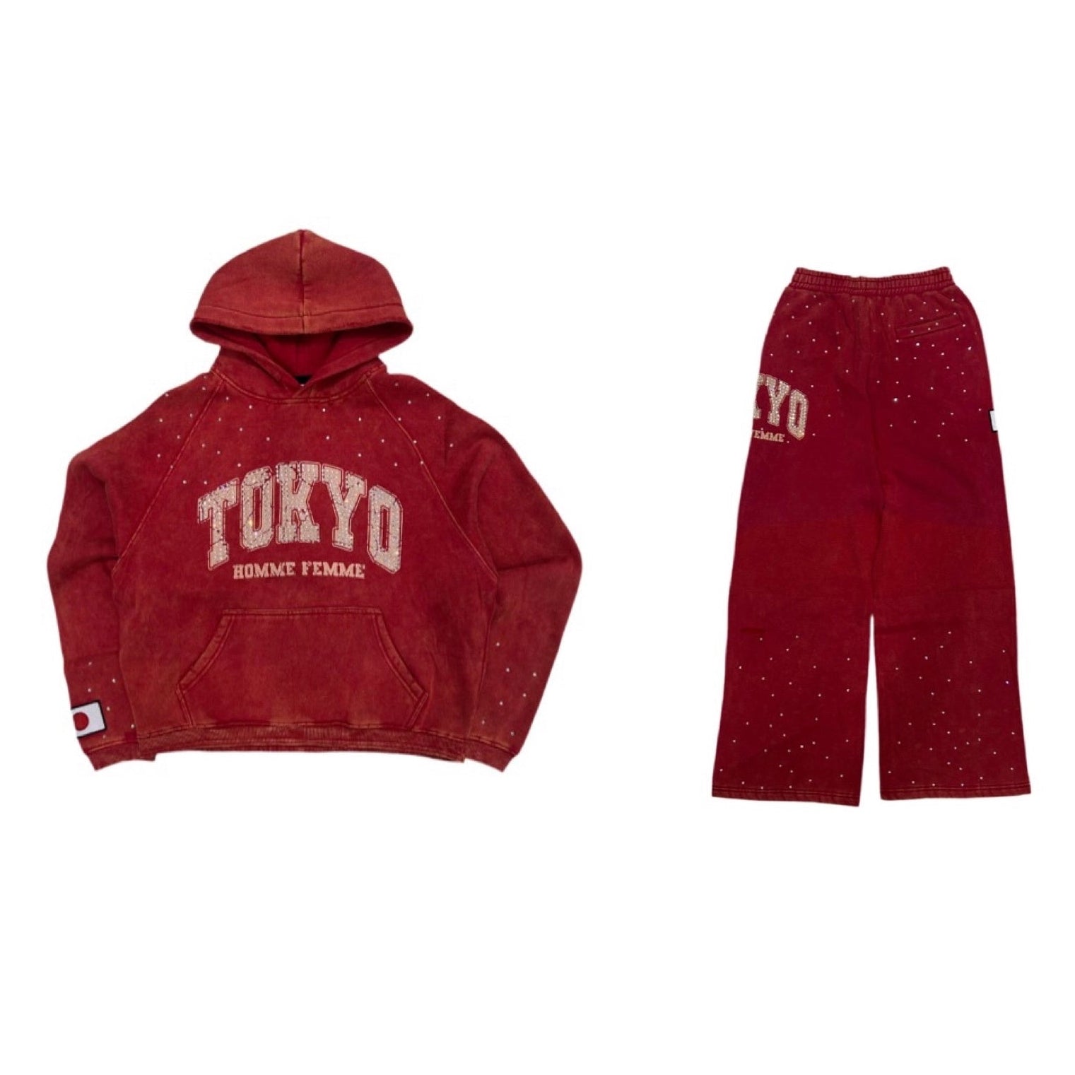 HOMME + FEMME TOKYO RED SET