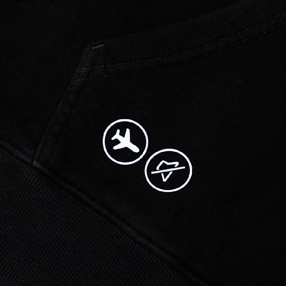 BY APPT ONLY OBSIDIAN VINTAGE WASH HOODIE