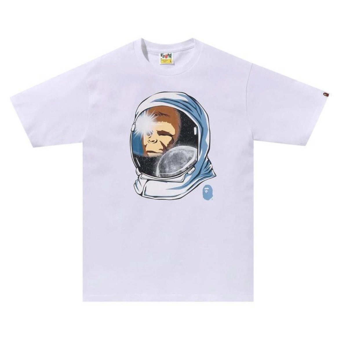 BAPE Space Ape Tee in White