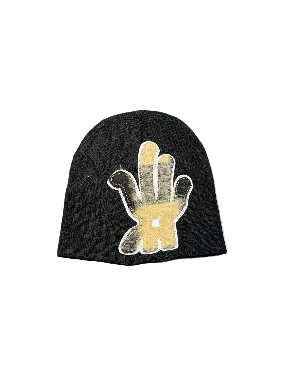 YKWYK Mohair Patch BEANIE