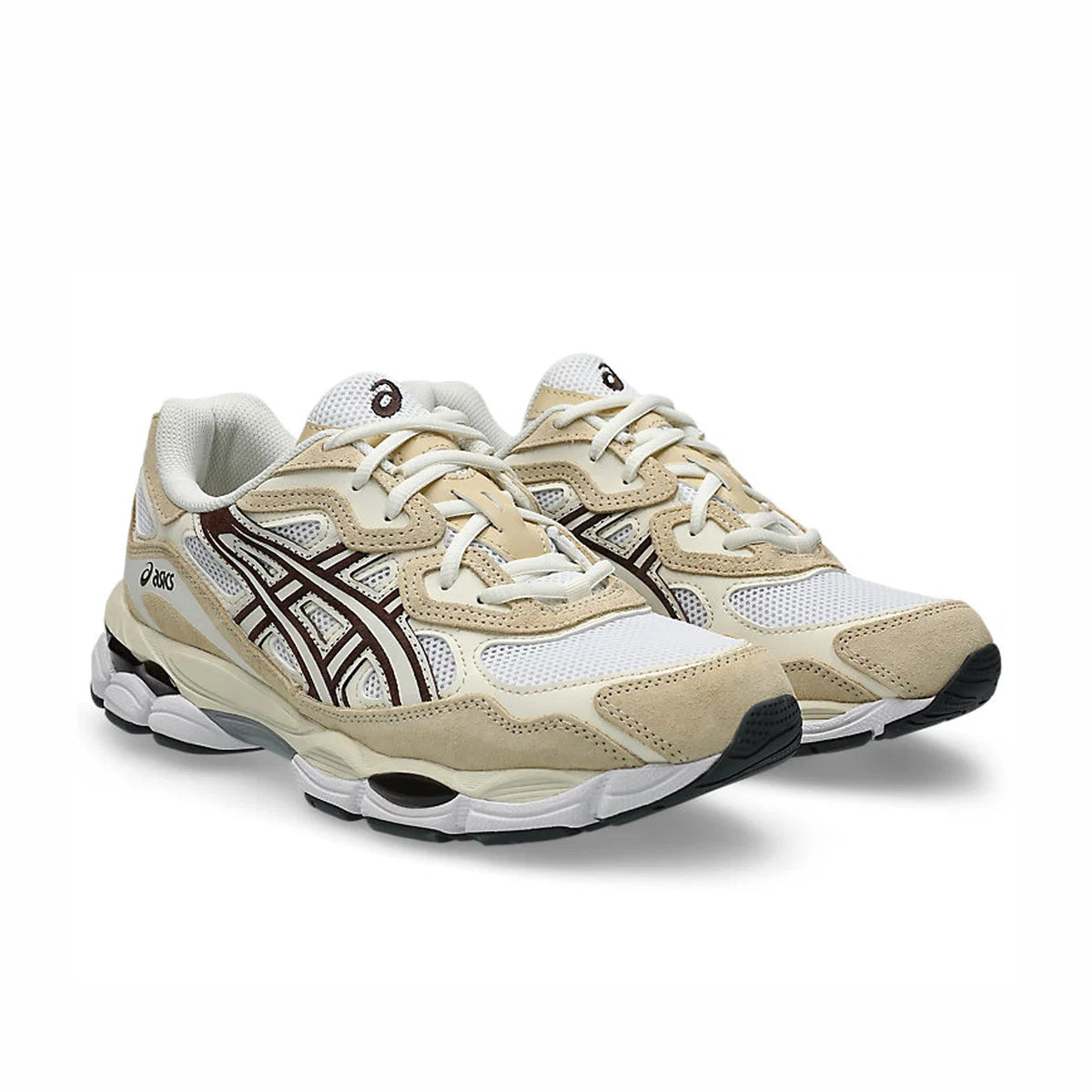 ASICS Men's GEL-NYC White/Roasted Coffee