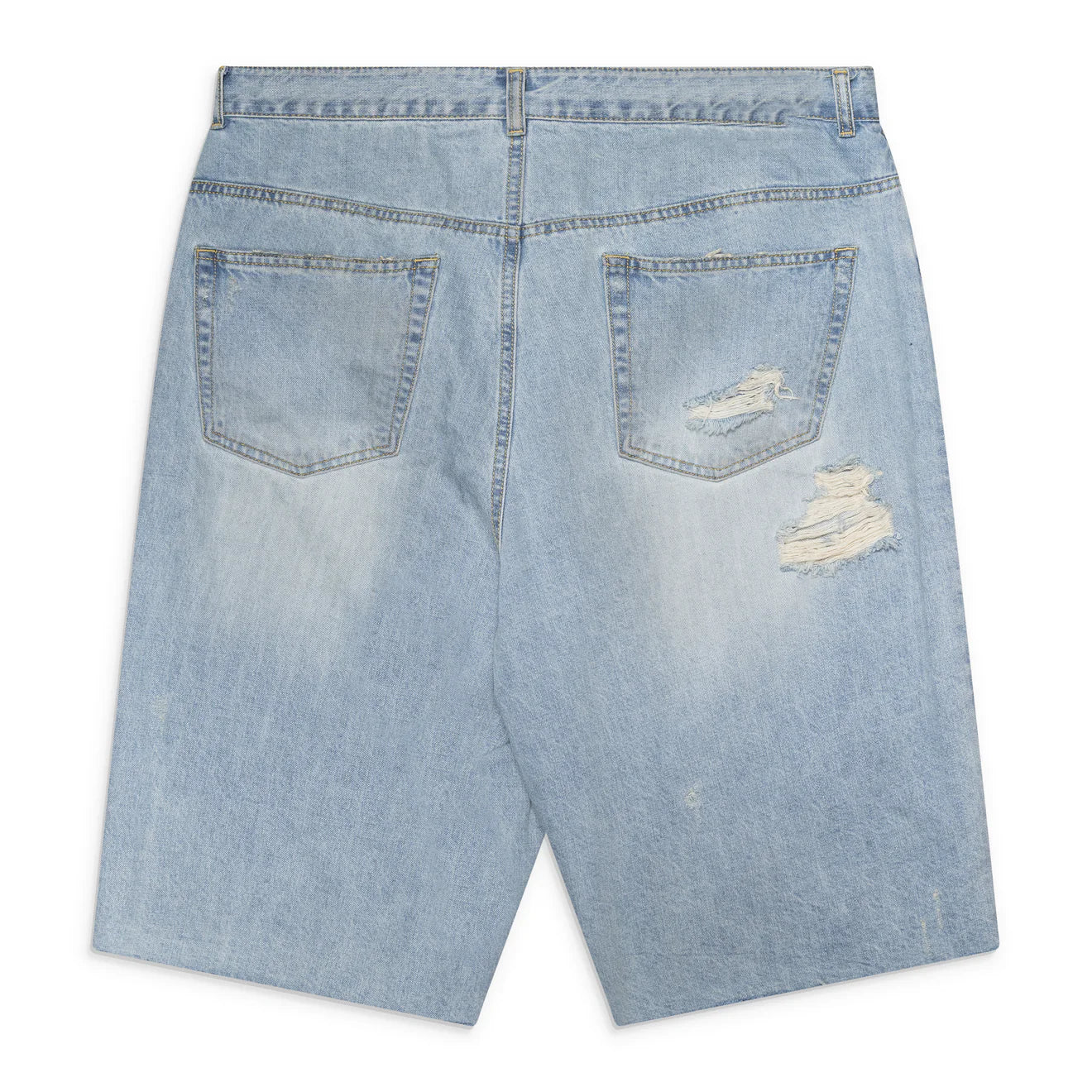 Protocol Index Long Zipper Shorts Blue