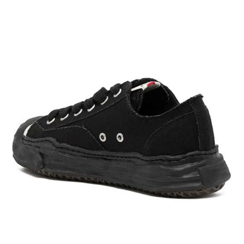 Maison MIHARA YASUHIRO | HANK OG Sole Canvas Low-top Sneaker 'Black Black'