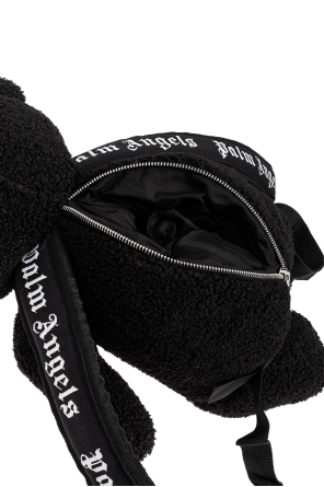 PALM ANGELS BEAR IN MIND BACKPACK IN BLACK