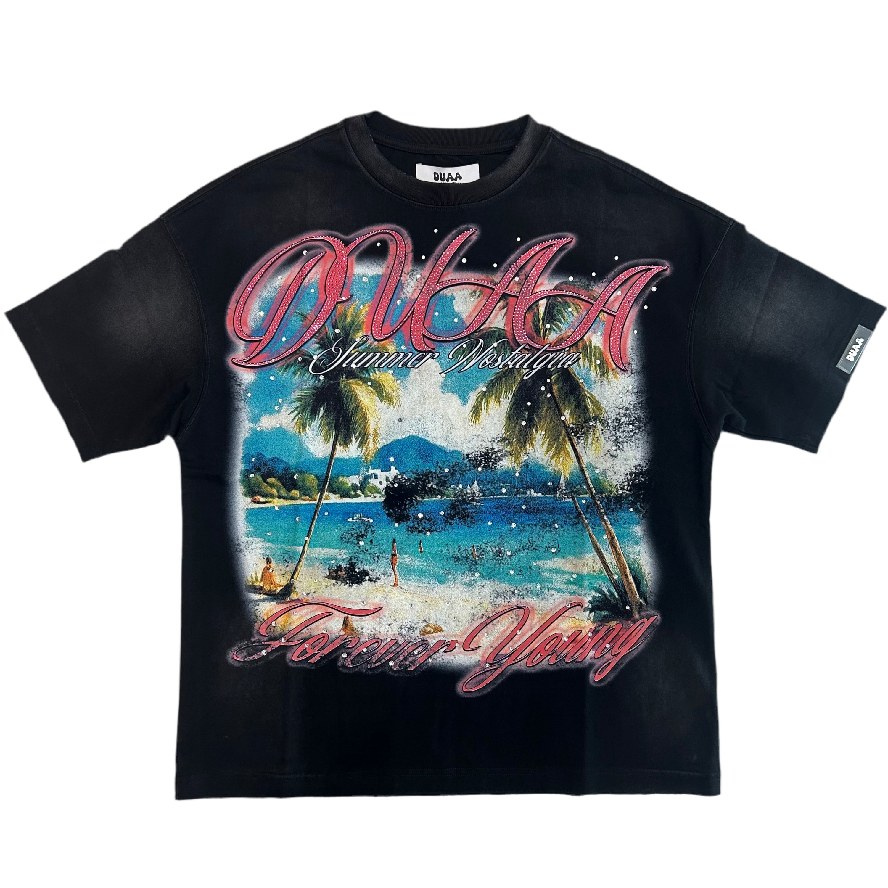 DUAA | GLORY BLK TEE SHIRT