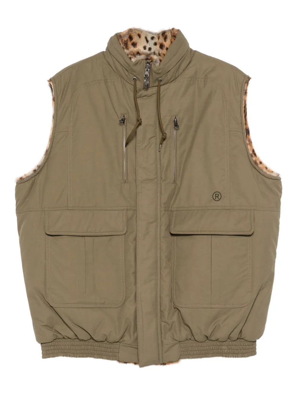 Martine Rose reversible faux-fur gilet