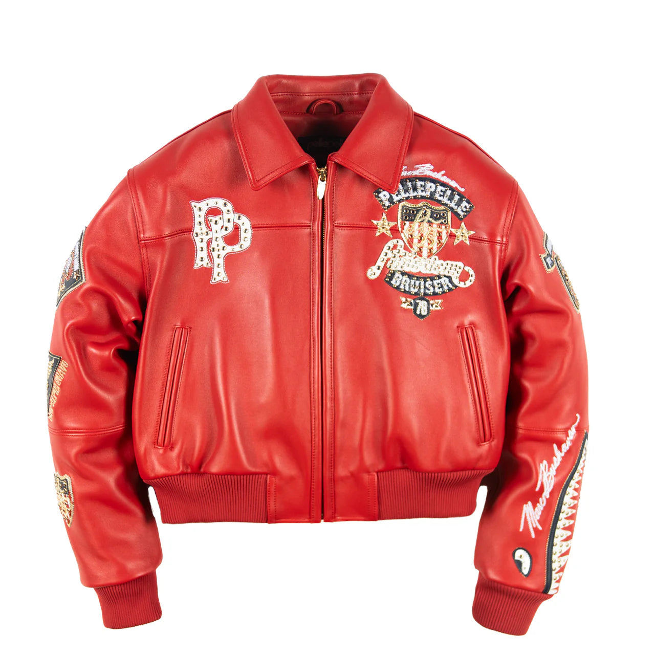 Pelle Pelle American Bruiser Plush Womens Crop Jacket