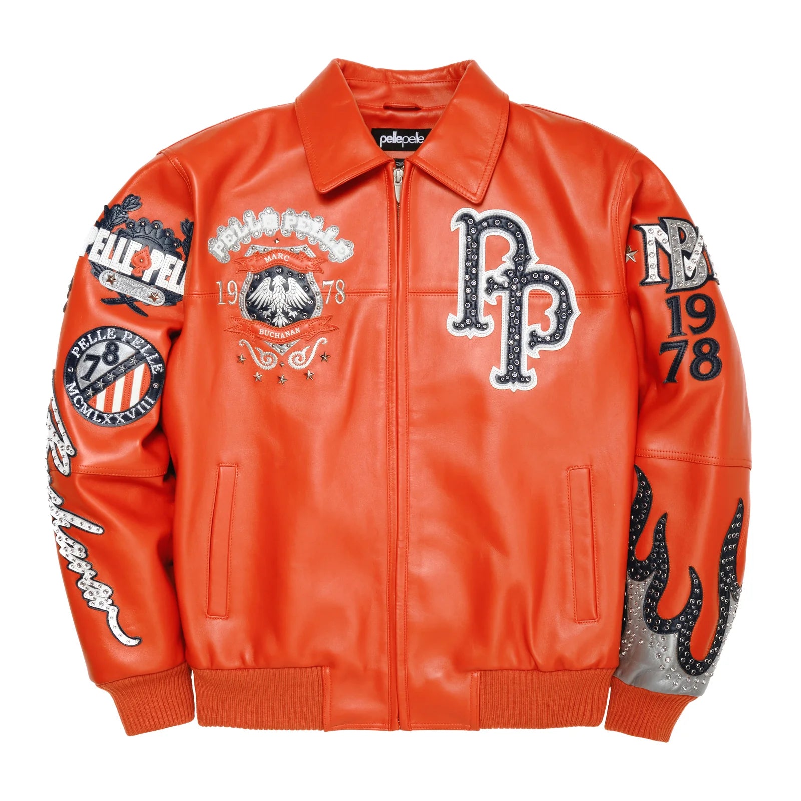 Pelle Pelle World Famous Orange Jacket