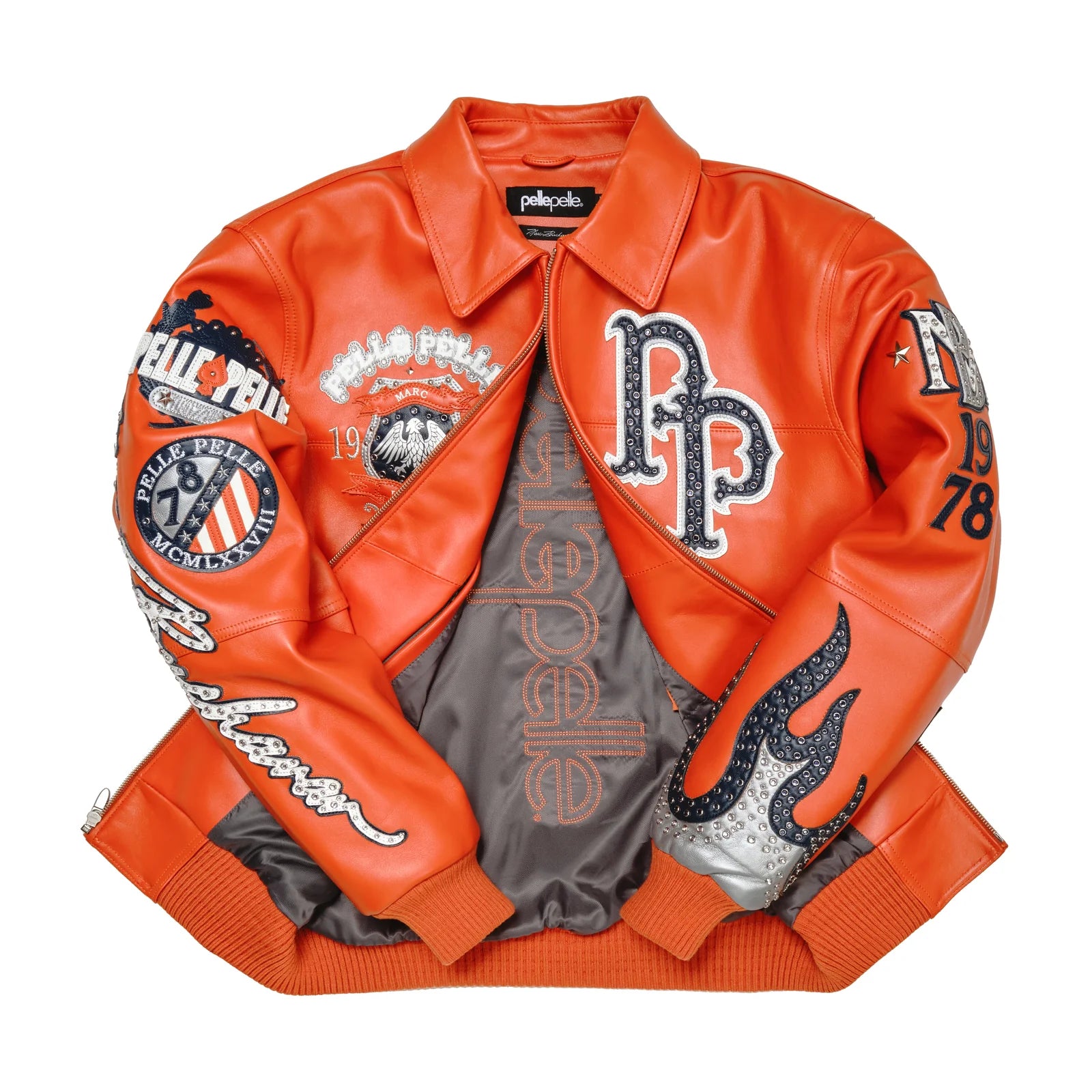 Pelle Pelle World Famous Orange Jacket