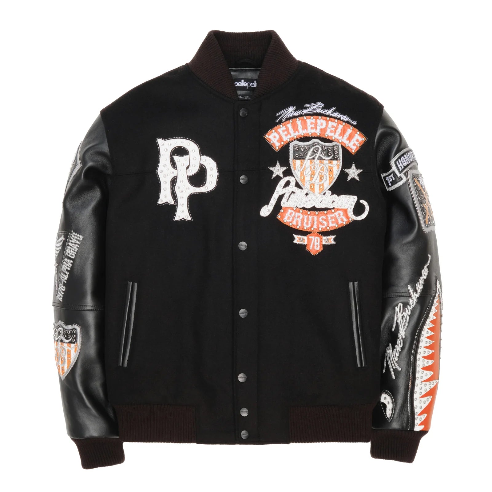 Pelle Pelle American Bruiser Varsity Jacket