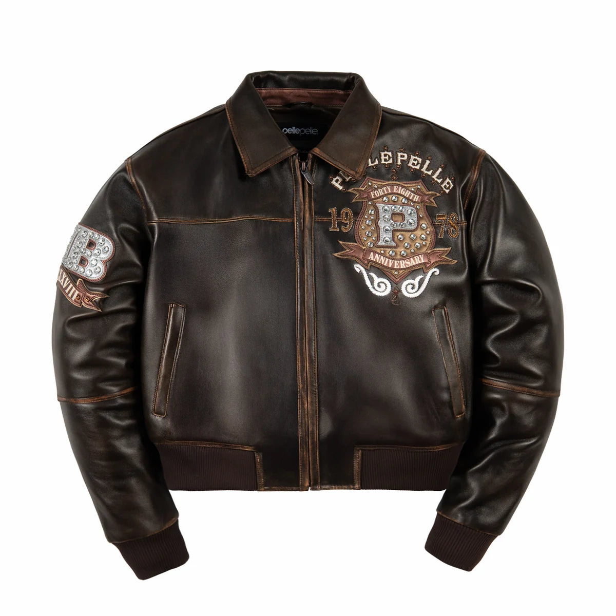 Pelle Pelle Unrivaled Anniversary Womens Crop Jacket
