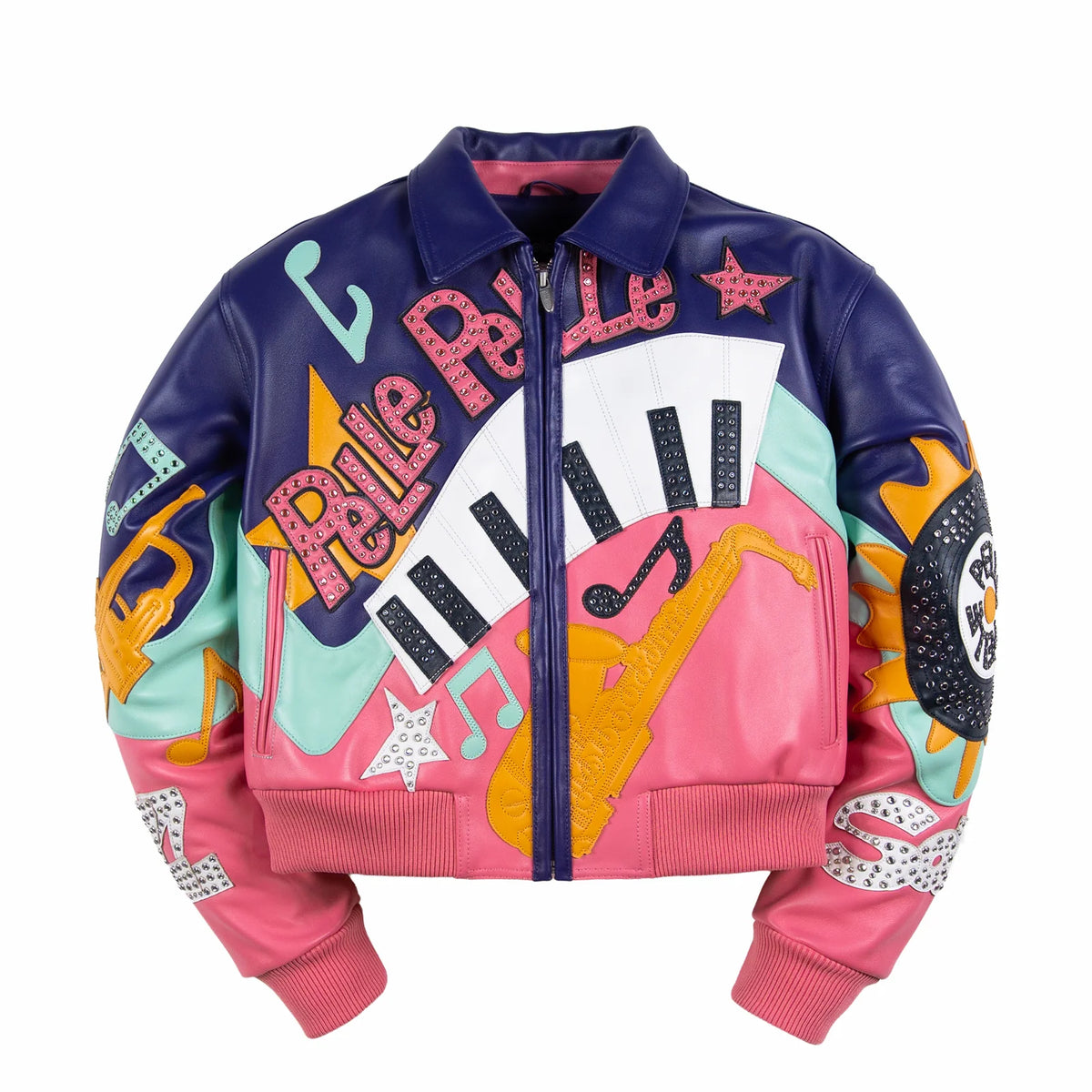 Pelle Pelle Sounds Womens Jacket - PURPLE/PINK