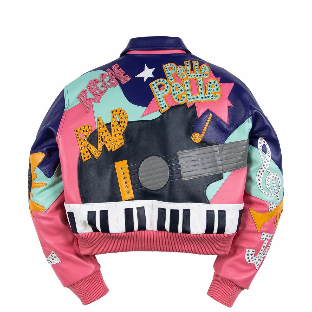 Pelle Pelle Sounds Womens Jacket - PURPLE/PINK