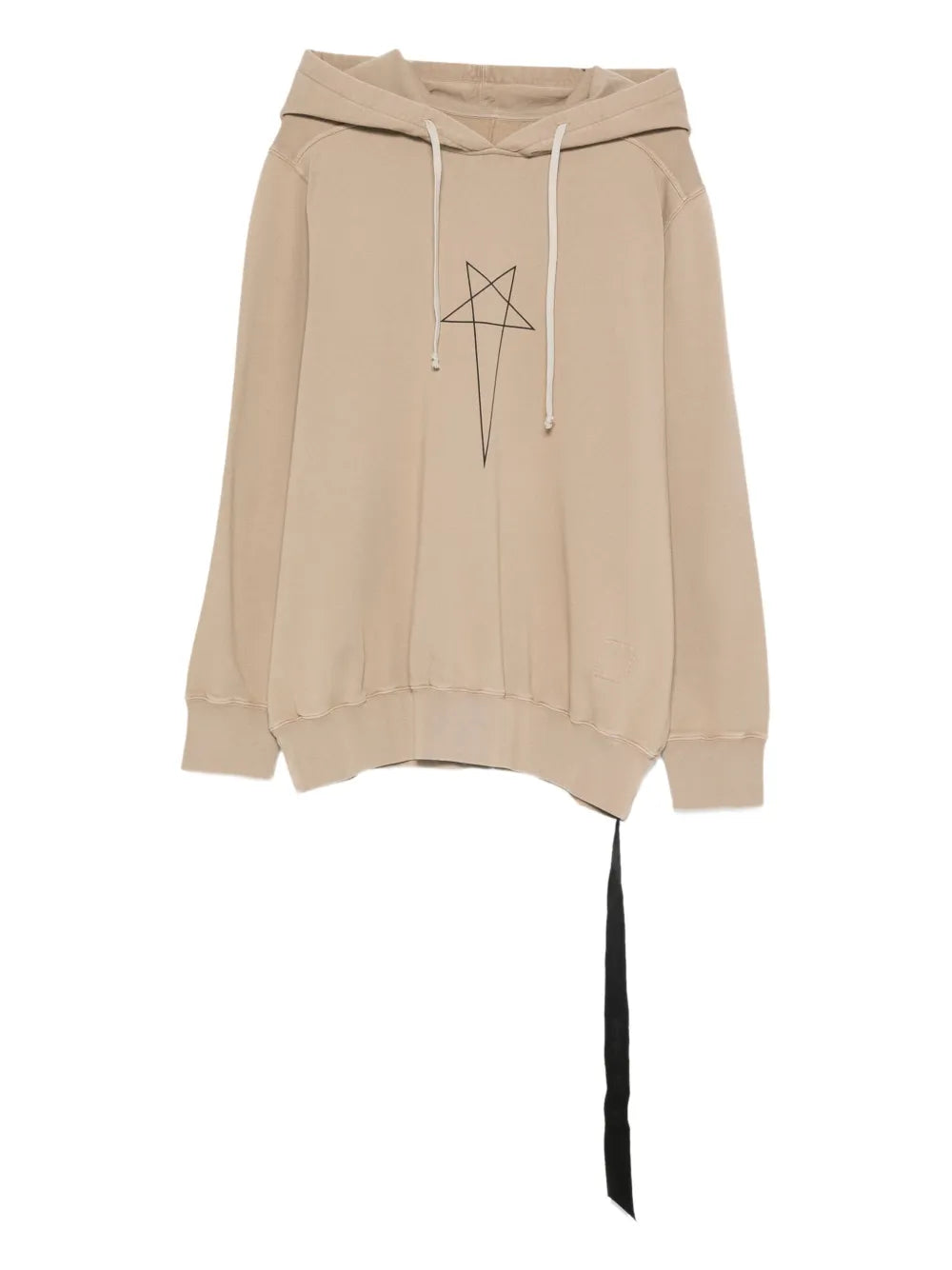 Rick Owens DRKSHDW graphic hooded sweatshirt
