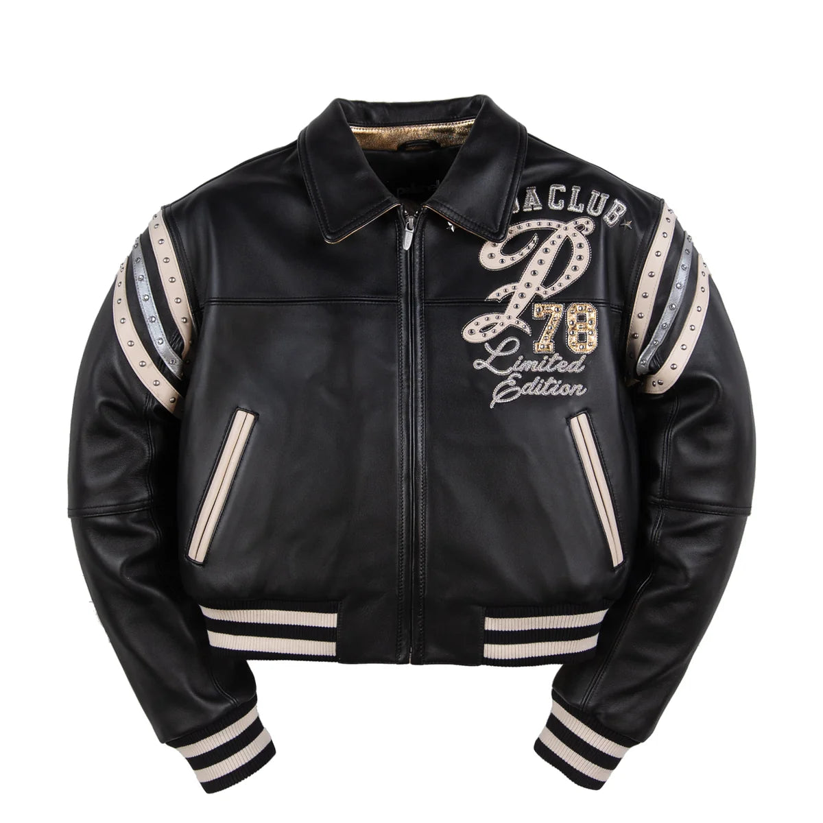 PELLE PELLE ONLY THE STRONG WOMENS JACKET - BLACK/IVORY