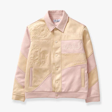 SUGARHILL DEVOUT SUEDE JACKET (TAN ROSE)
