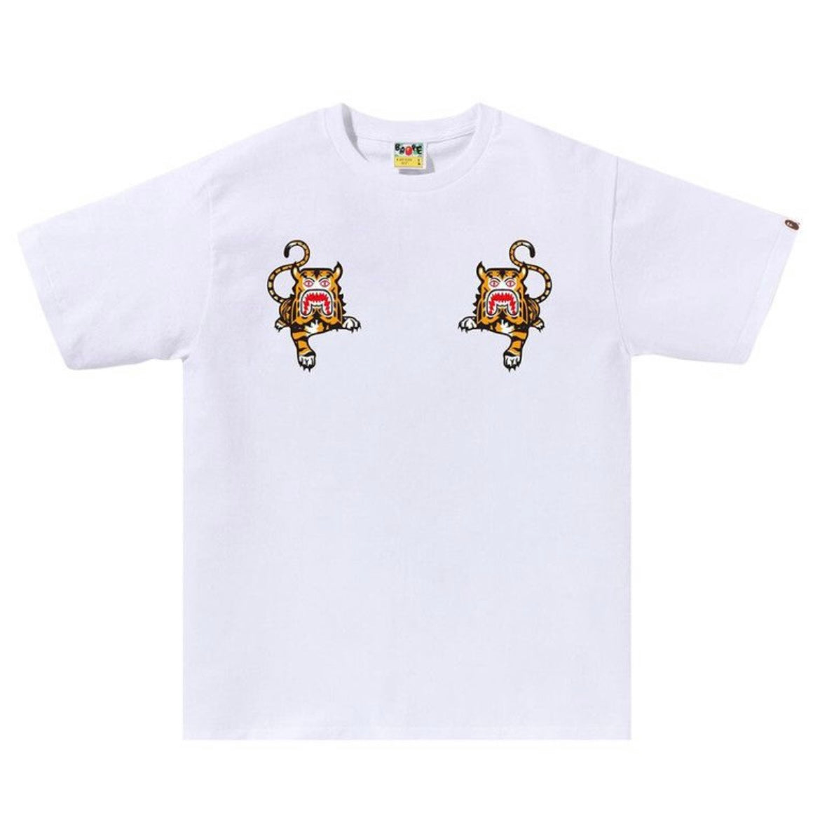 BAPE TIGER TEE WHITE