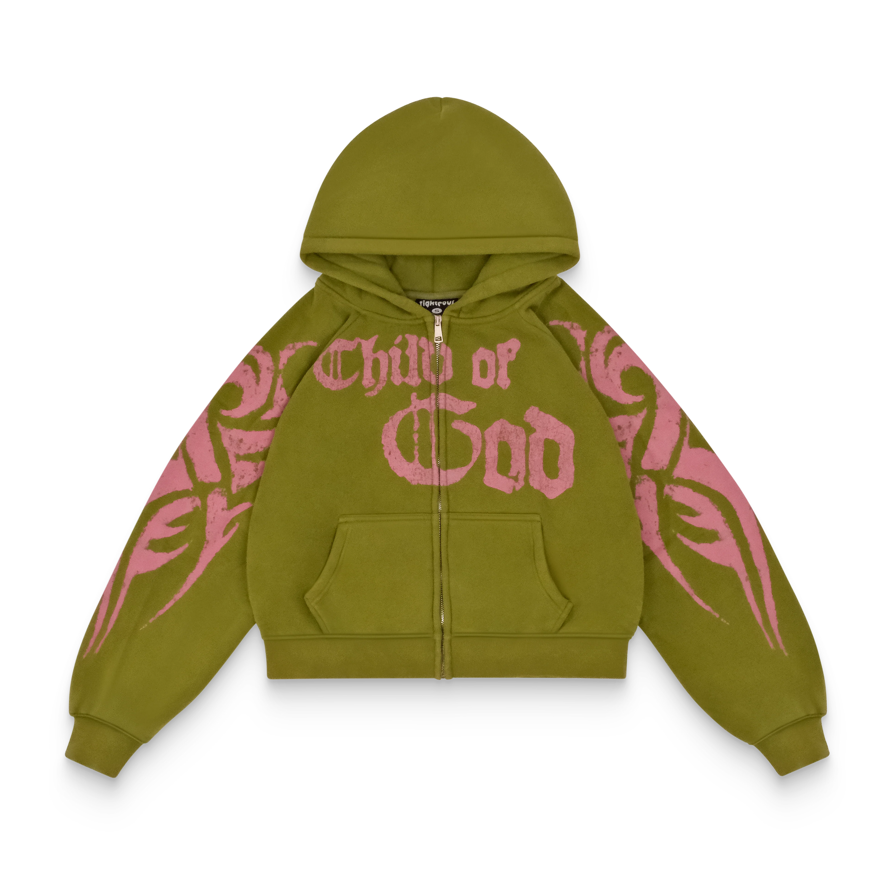 We Are Righteous | "Child of God" Cropped Zip