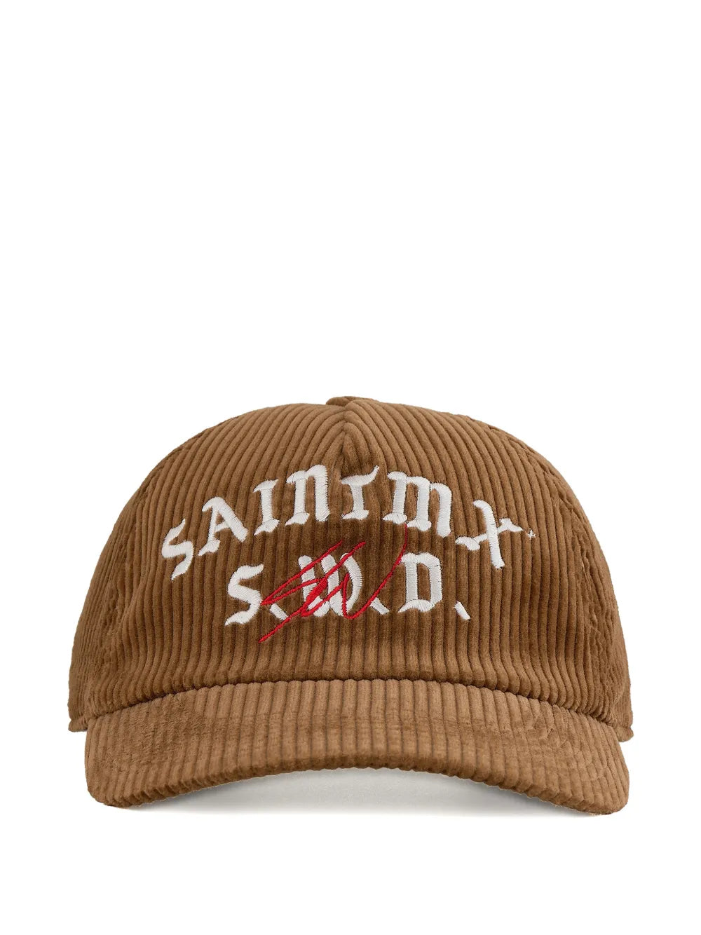 SAINT MXXXXXX x Sean Wotherspoon corduroy embroidered cap