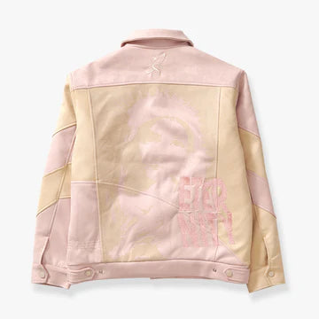 SUGARHILL DEVOUT SUEDE JACKET (TAN ROSE)