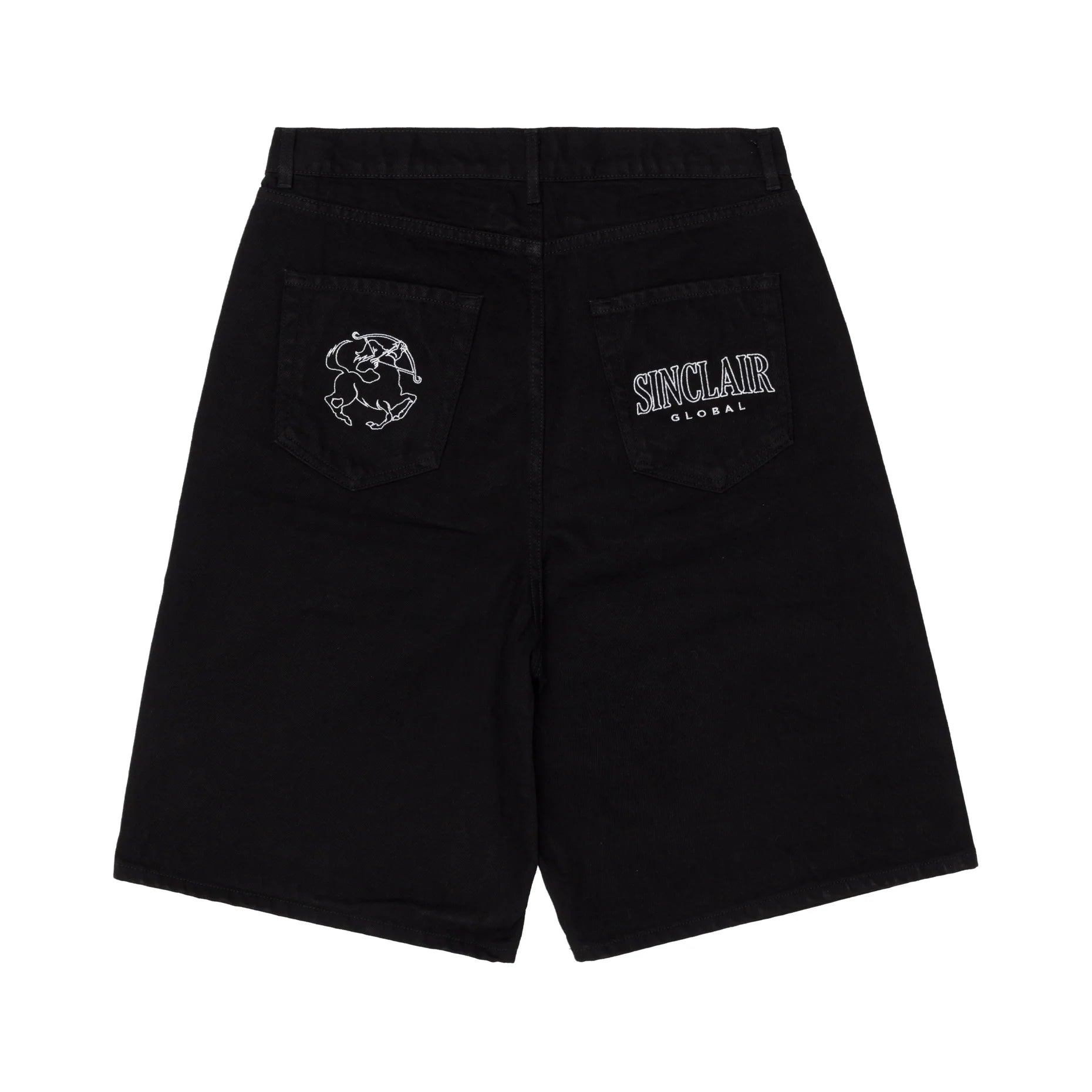 SINCLAIR DENIM SHORT ( BLACK )