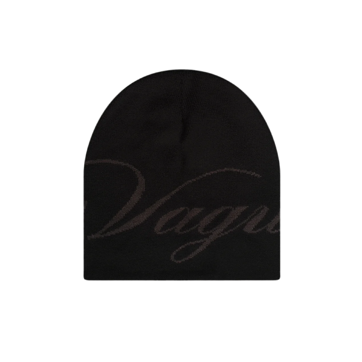 VAGUE Studios CALLIGRAPHY BEANIE BLACK