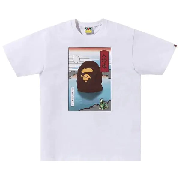 BAPE  japan souvenir tee #2 in white