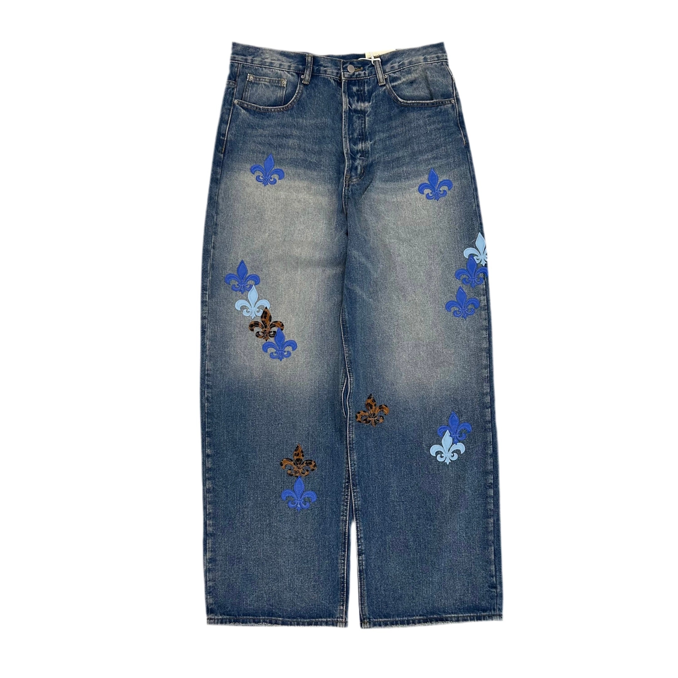 MNML | BAGGY FLEUR DENIM