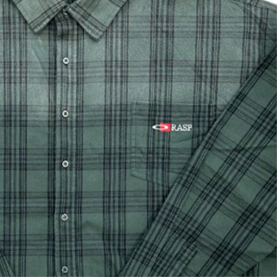 GV Gallery Raspberry Hills Green Flannel