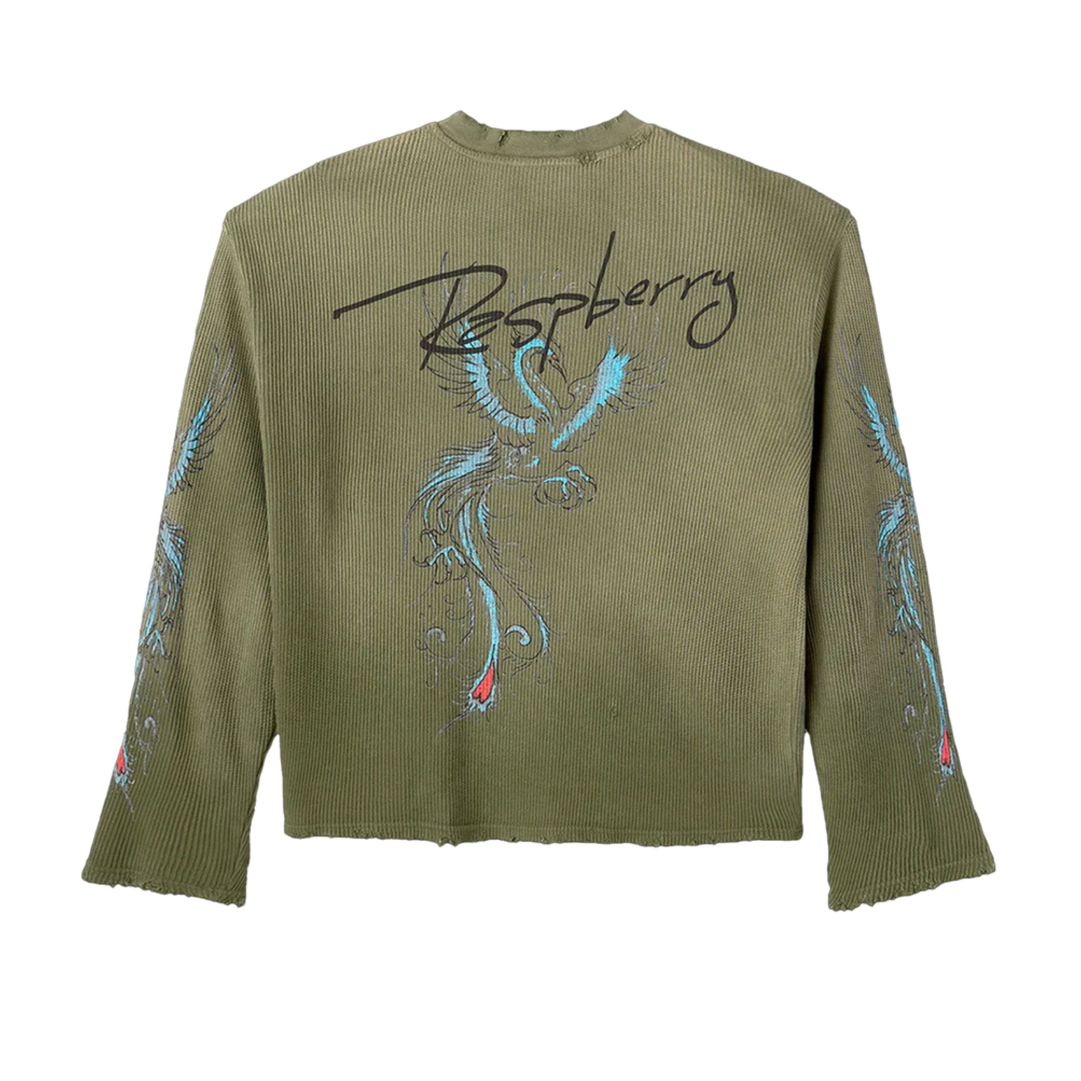 GV Gallery Raspberry Hills Pelican Thermal Longsleeve Olive Green